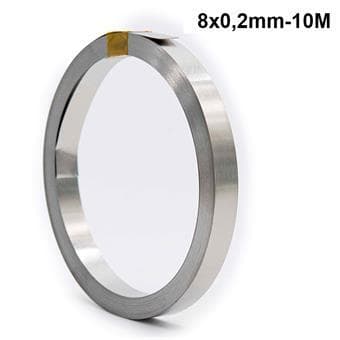 Rouleau Nickel 8x0,2 mm -10 Mètre