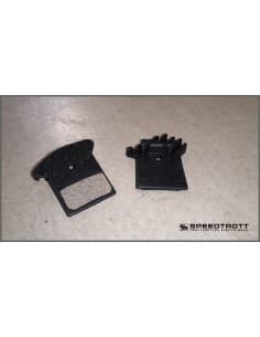 Plaquettes de frein ventilées hydraulique Nutt - RX2000