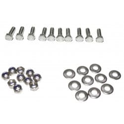 KIT VISSERIE POUR MONTAGE ANTIVOL HAUBANS CADRE A GLISSIERE (EN VRAC)