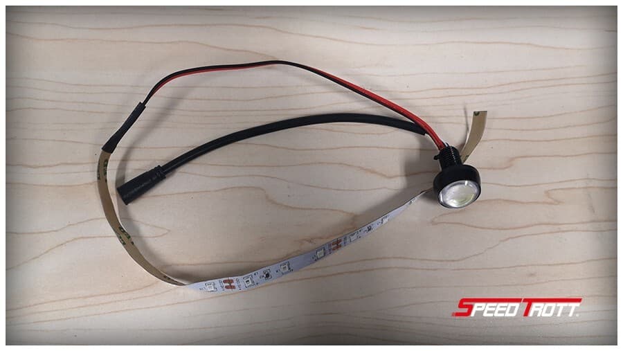 LED avant avec bande LED latérale - Speedtrott GX-12 - GX-14