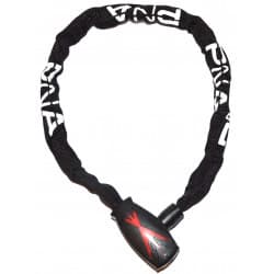 ANTIVOL CHAINE  4CLE 600X4MM NOIR