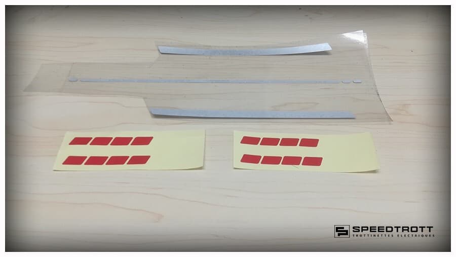 Bande réfléchissante du manche - Speedtrott RX-1000 - RX-2000