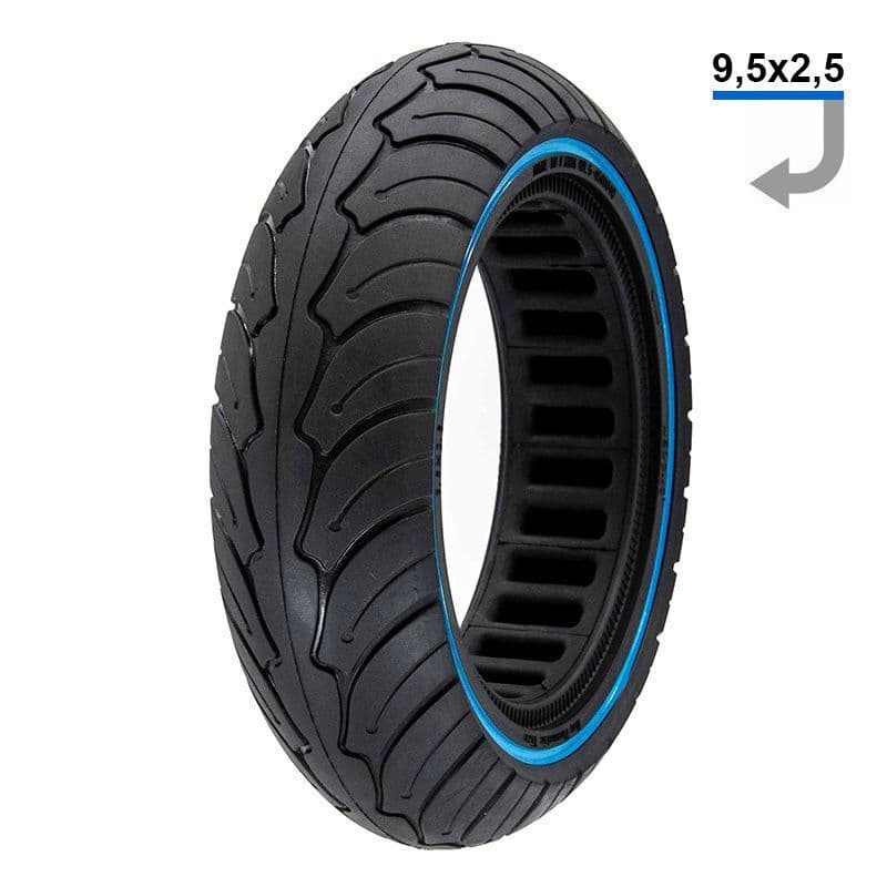 Pneu Plein Niu Kqi3 Ultra léger 9,5 x 2,5