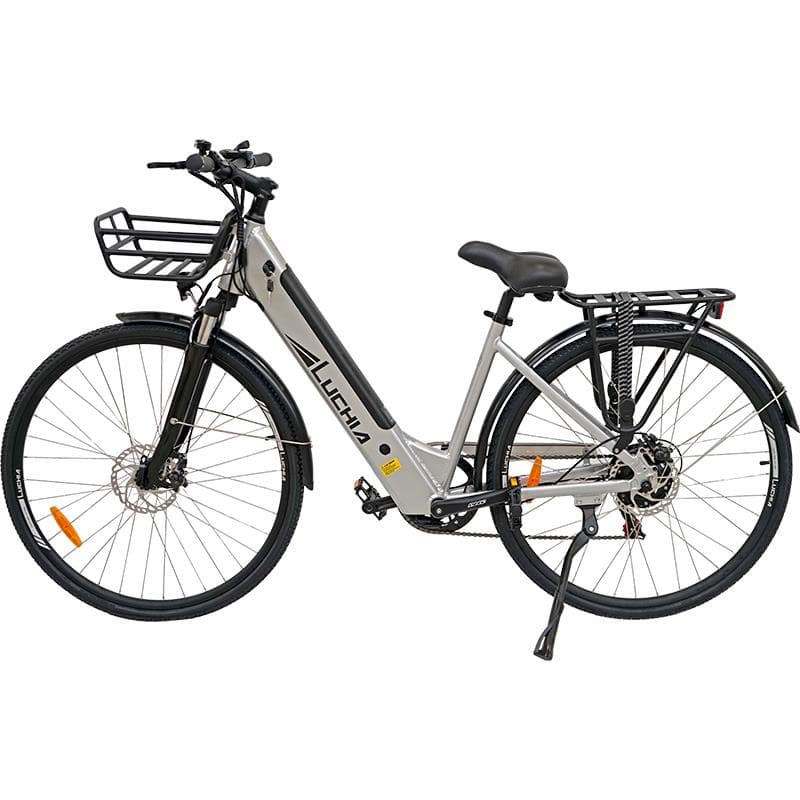Vélo électrique urbain Arturo argent 700C