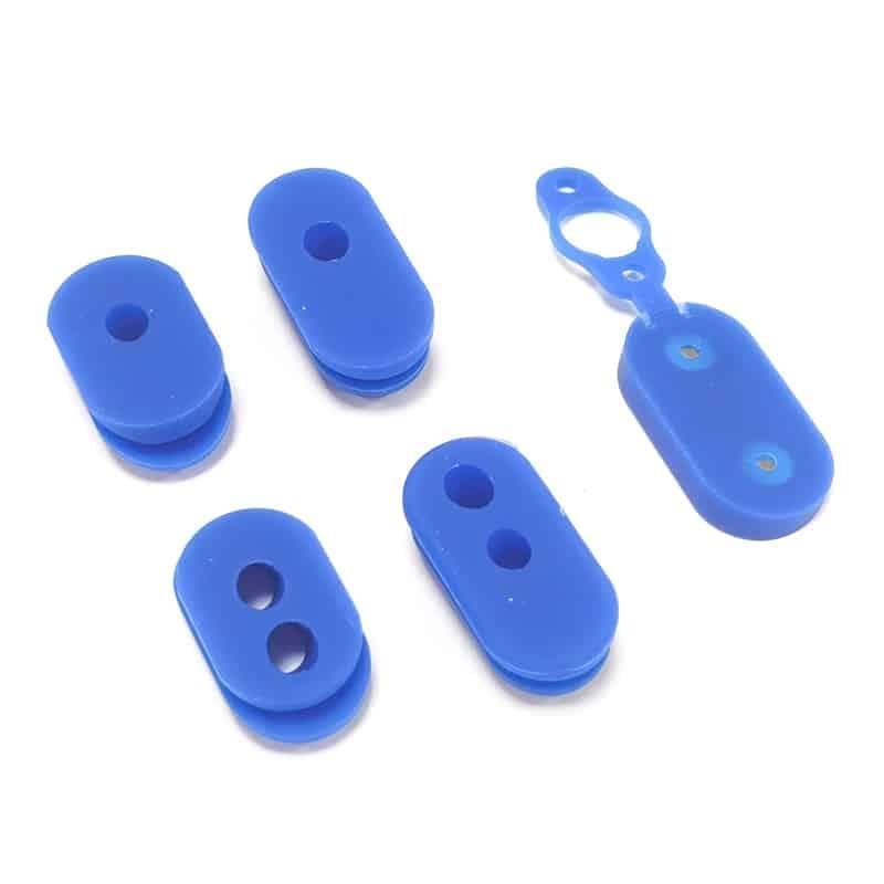 Kit de Bouchons en Silicone - Bleu