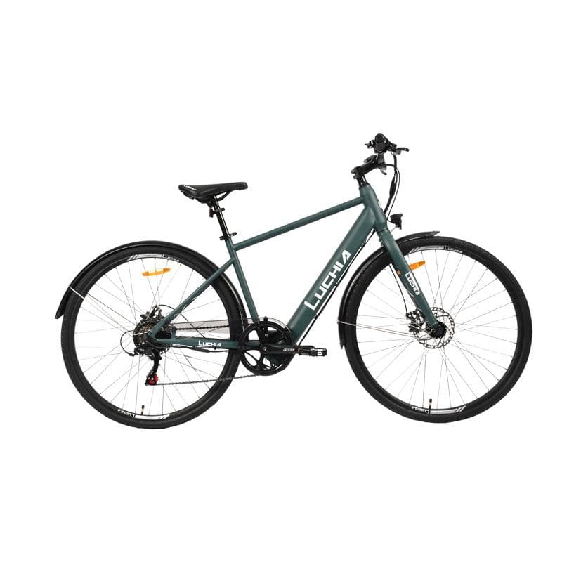 Vélo électrique urbain Atria vert 700c