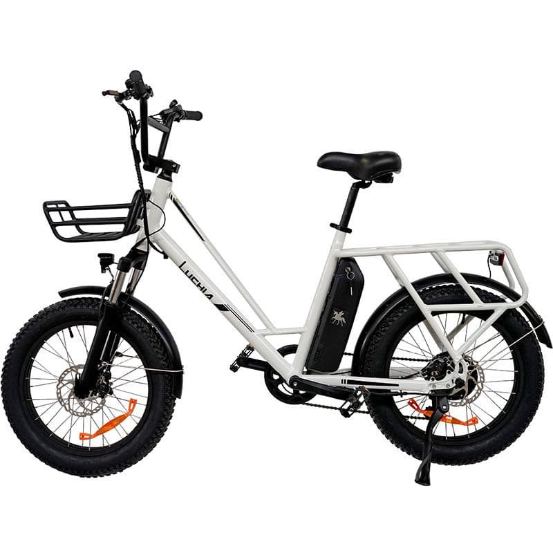 Fat ebike Tauro electric blanc 20"