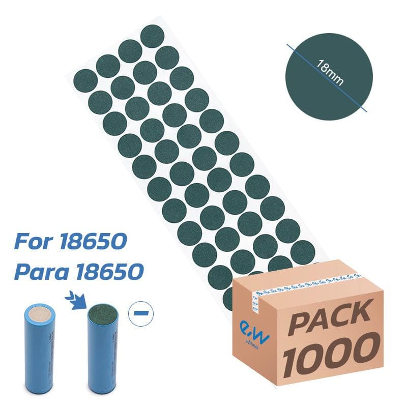 Joint fibre isolé négatif 18650 - 1000pcs