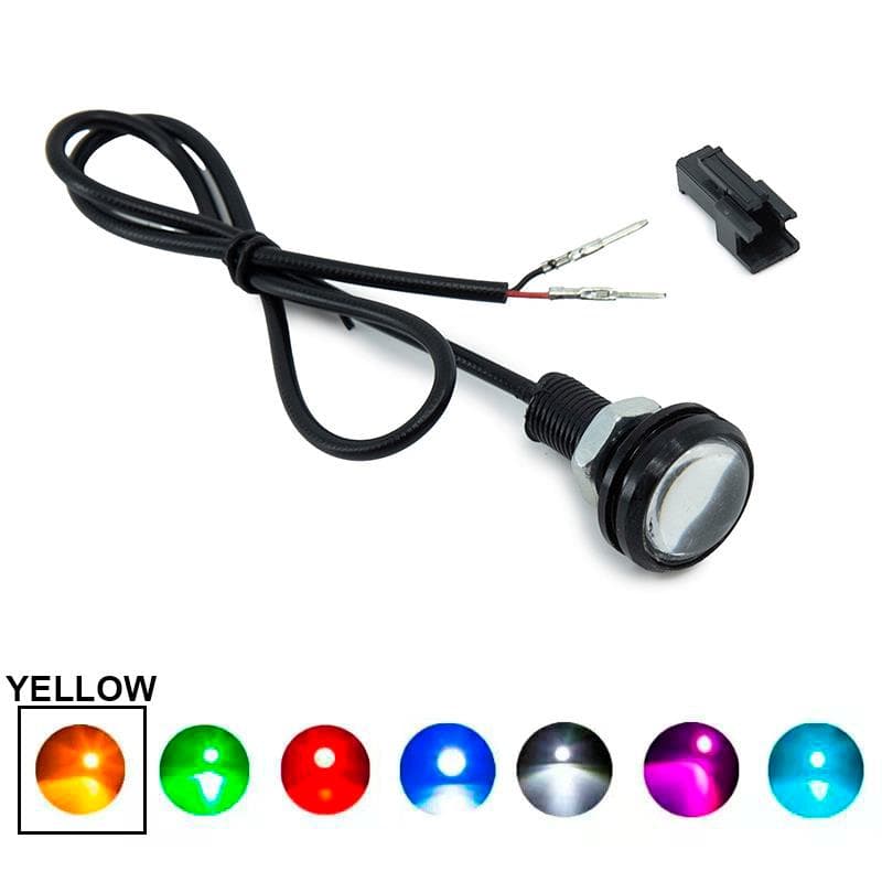 Lampe eagle eye jaune 12V - 1pc
