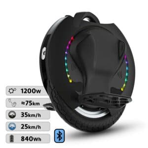 Gyroroue Kingsong KS-16S Noire – 840 Wh