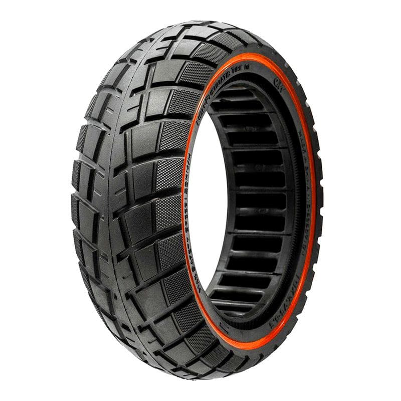 Pneu plein ultraléger Offroad 10x2,75-6,5/B55 - ligne rouge [Ewheel]