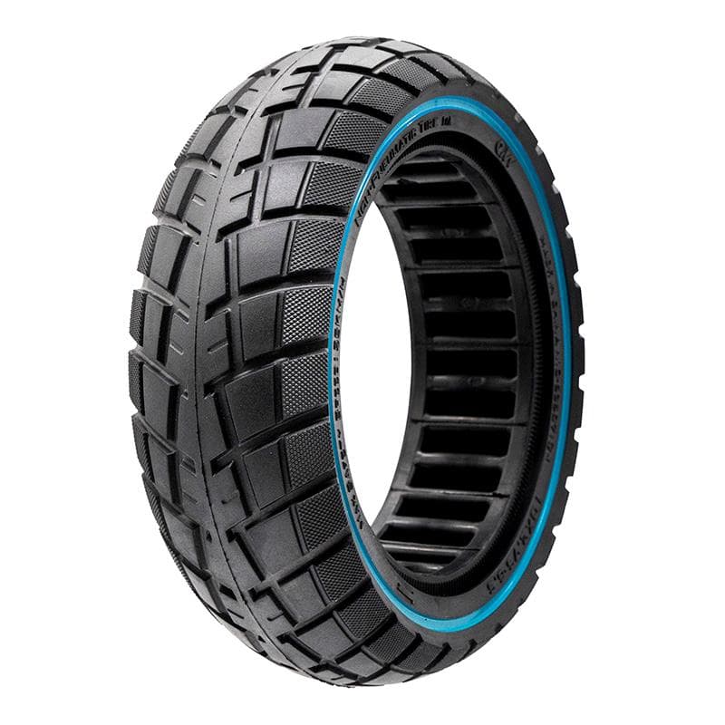 Pneu plein ultraléger Offroad 10x2,75-6,5/B55 - ligne bleue [Ewheel]
