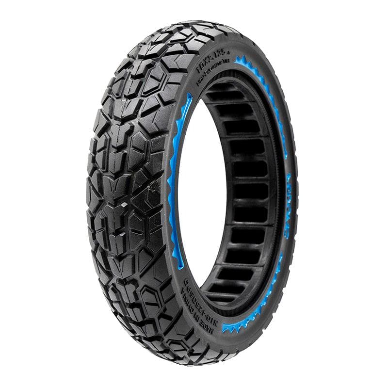 Pneu plein ultraléger Offroad 10x2,125-6,5/B34 - bleu [Nedong]