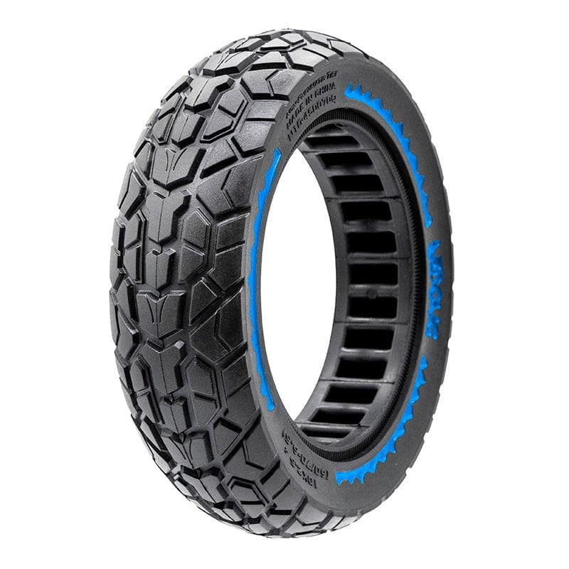 Pneu plein ultraléger Offroad 10x2,5-6,5/B44 - bleu [Nedong]