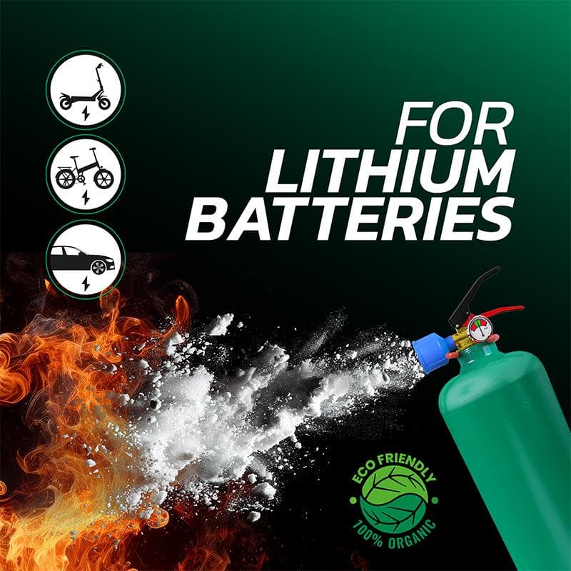 Extincteur diélectrique pour batteries