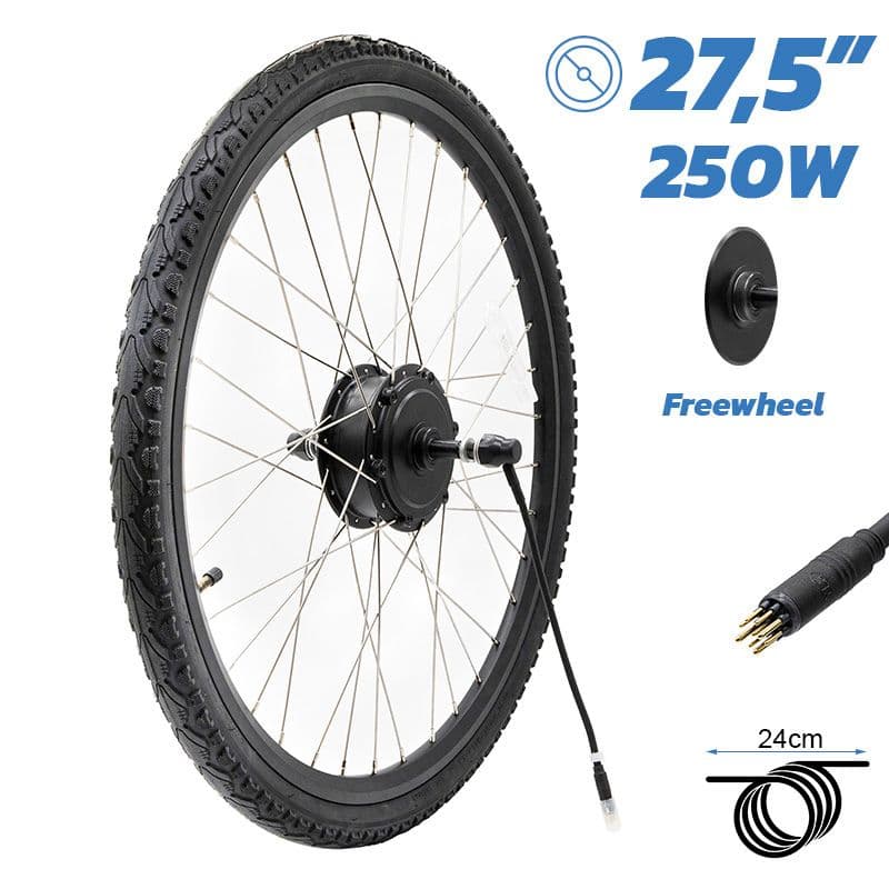 Moteur 36V 250W pour Ebike 27 5 pouces (Inclut pneu)