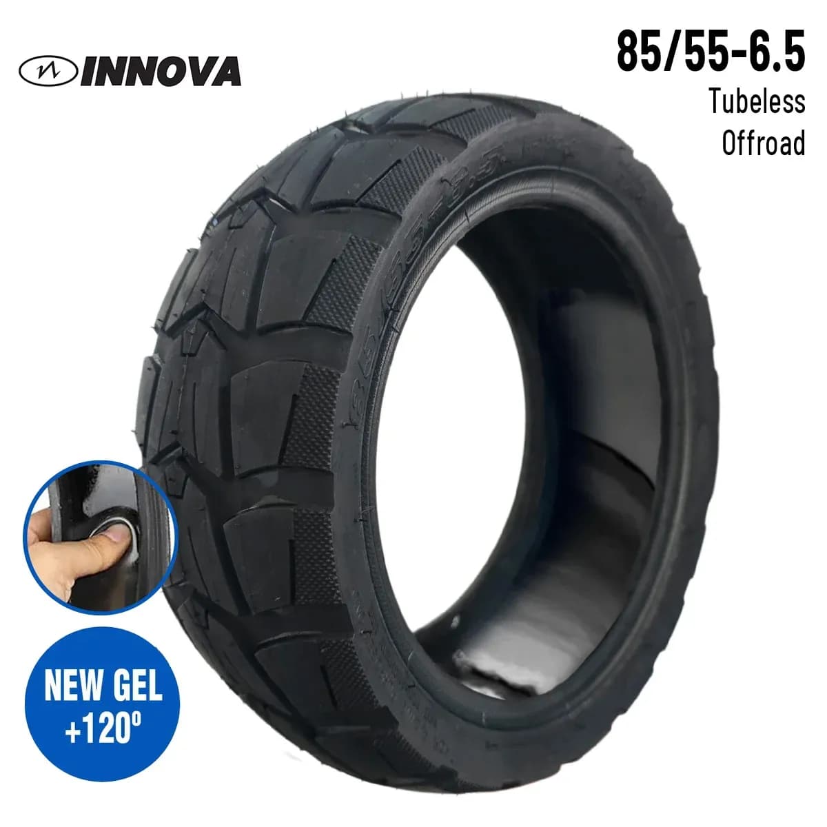 Pneu Tubeless 85/55-6.5 gel