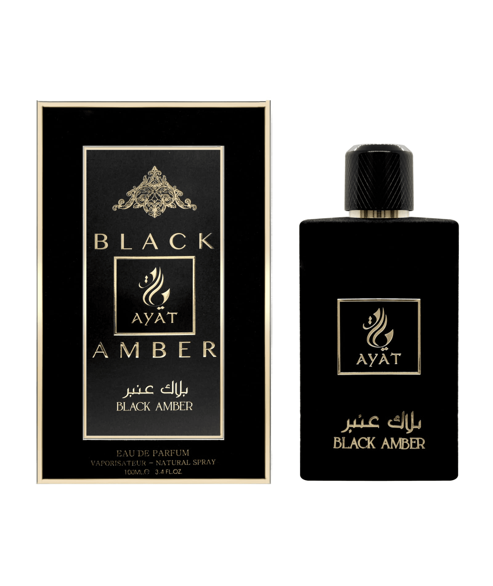 Eau de Parfum BLACK AMBER - Ayat Perfumes