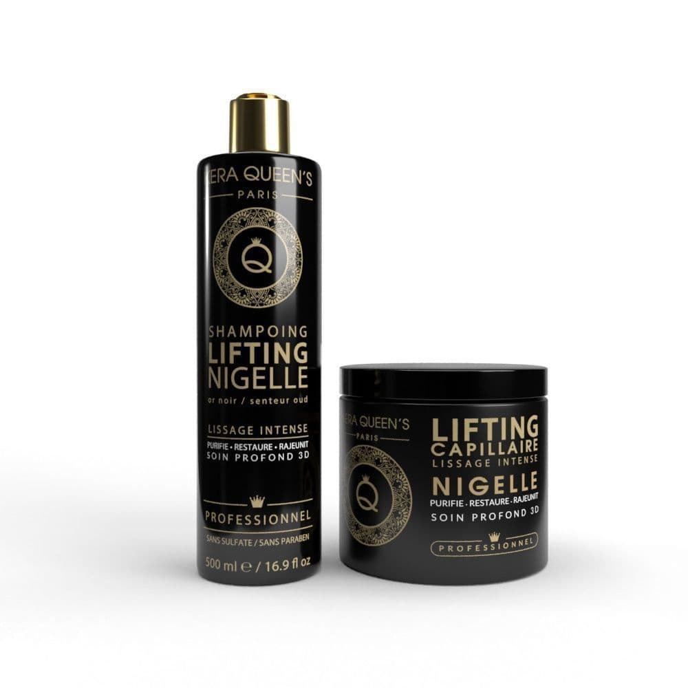 Duo lifting soin capillaire purifiant et restaurateur - Nigelle