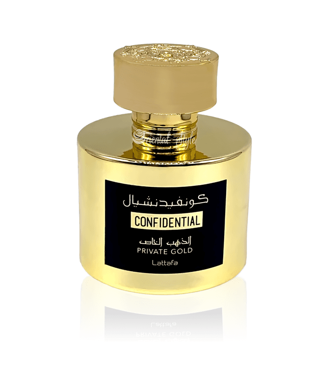 Parfum Confidential Private Gold 100ml - LATTAFA PARFUM