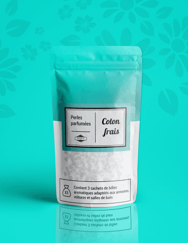 Perles parfumées – Coton Frais
