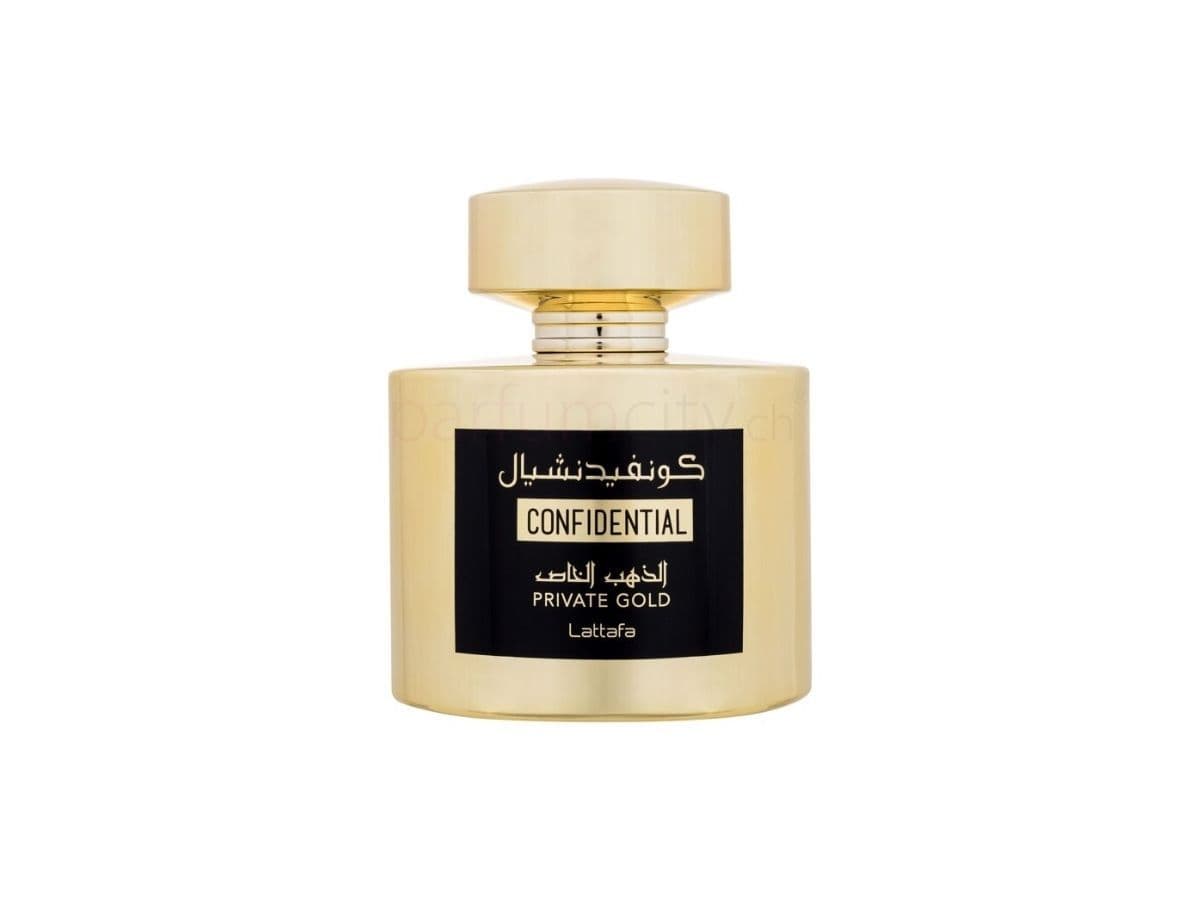 Confidential Private Gold – Lattafa 100 ml