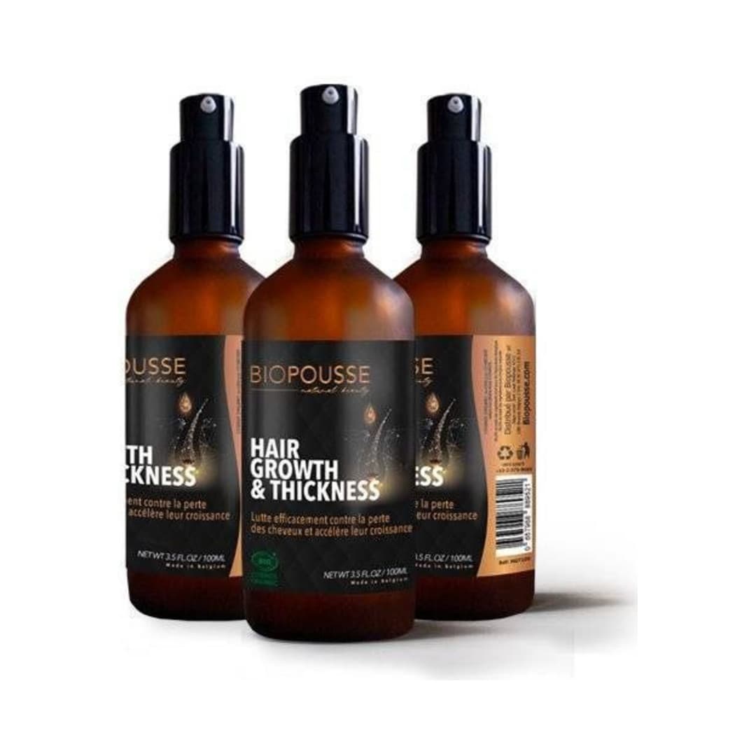 Pack 3 lotions repousse cheveux – Biopousse