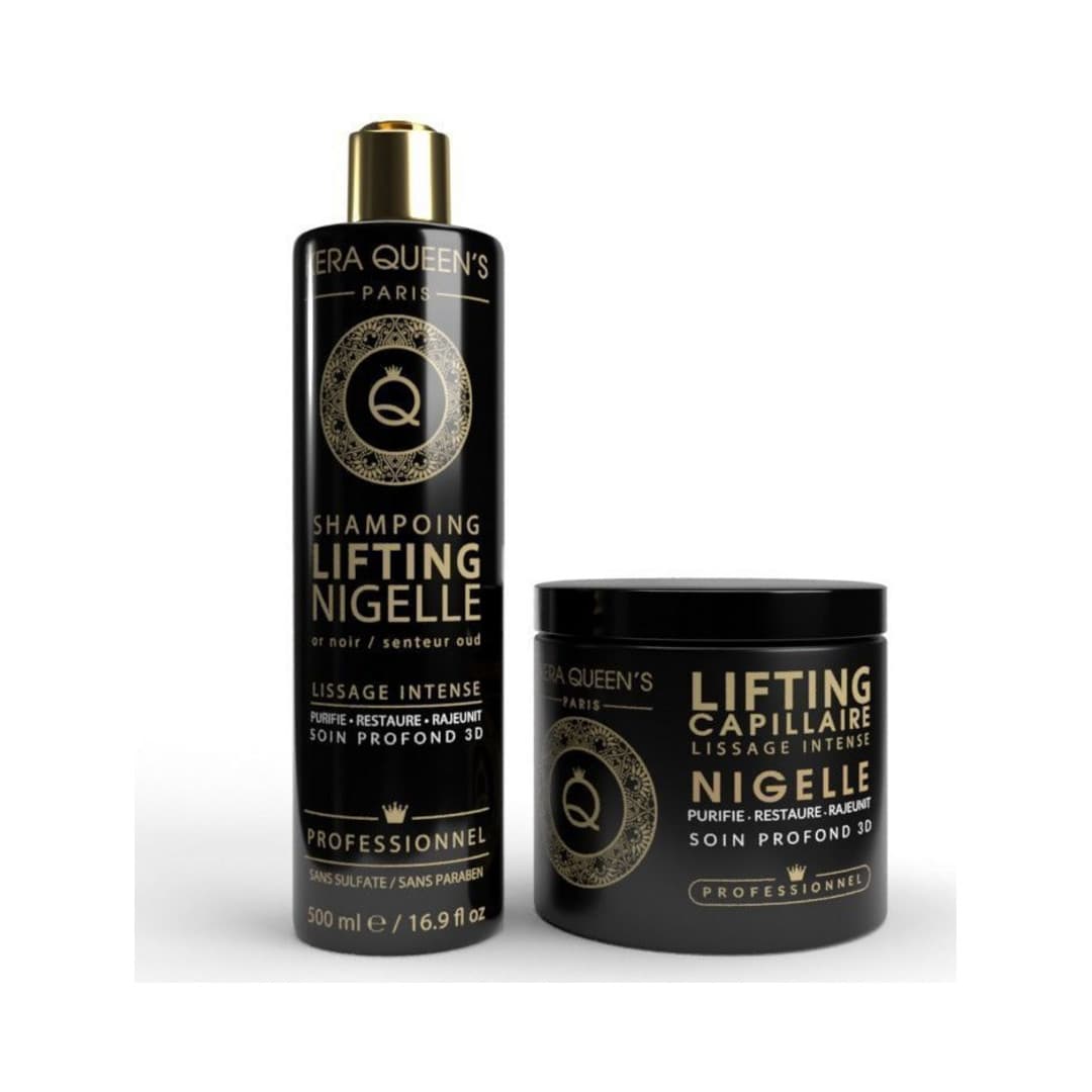 Duo lifting soin capillaire purifiant et restaurateur (nigelle) – Kera Queen's
