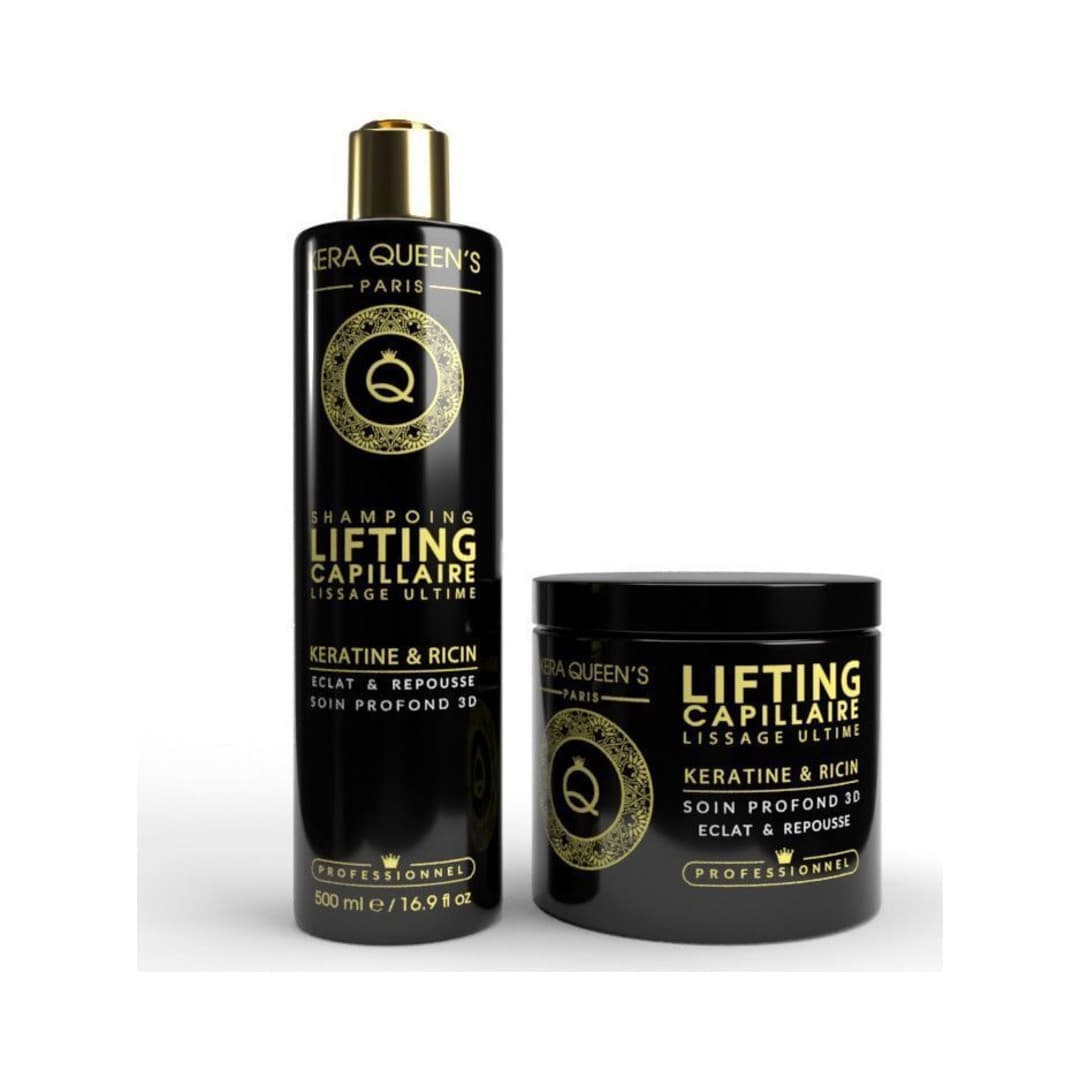 Duo lifting capillaire kératine et ricin – Kera Queen's