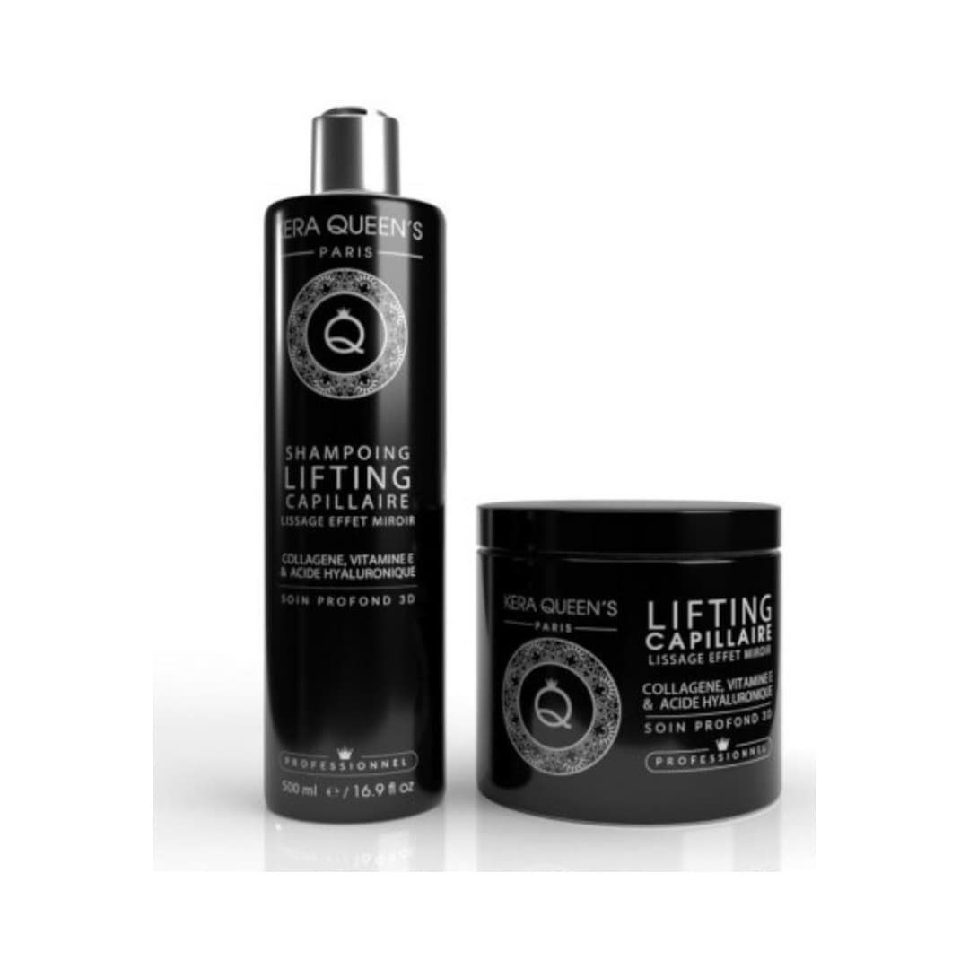 Duo lifting capillaire effet miroir 3D (collagène et vitamine E) – Kera Queen's