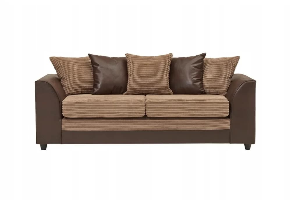 Danny Jumbo Cord 3 Seater Sofa