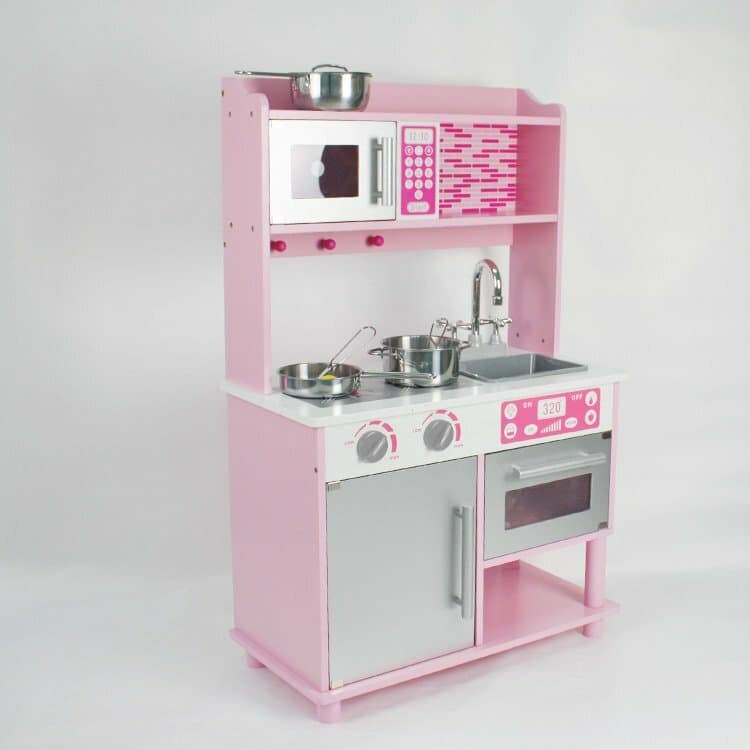 Cuisine enfant en bois, Lila