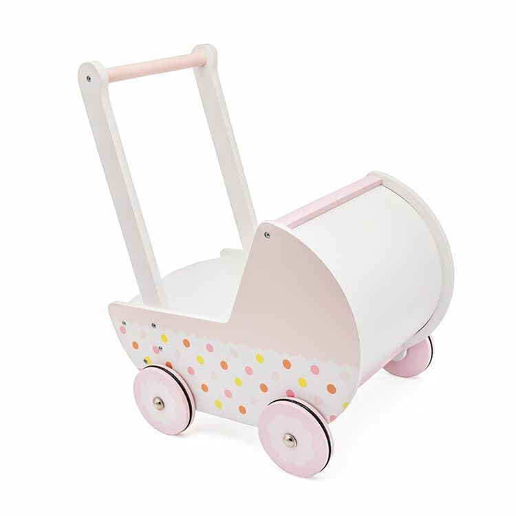 Landau en bois pour poupée , poussette bébé