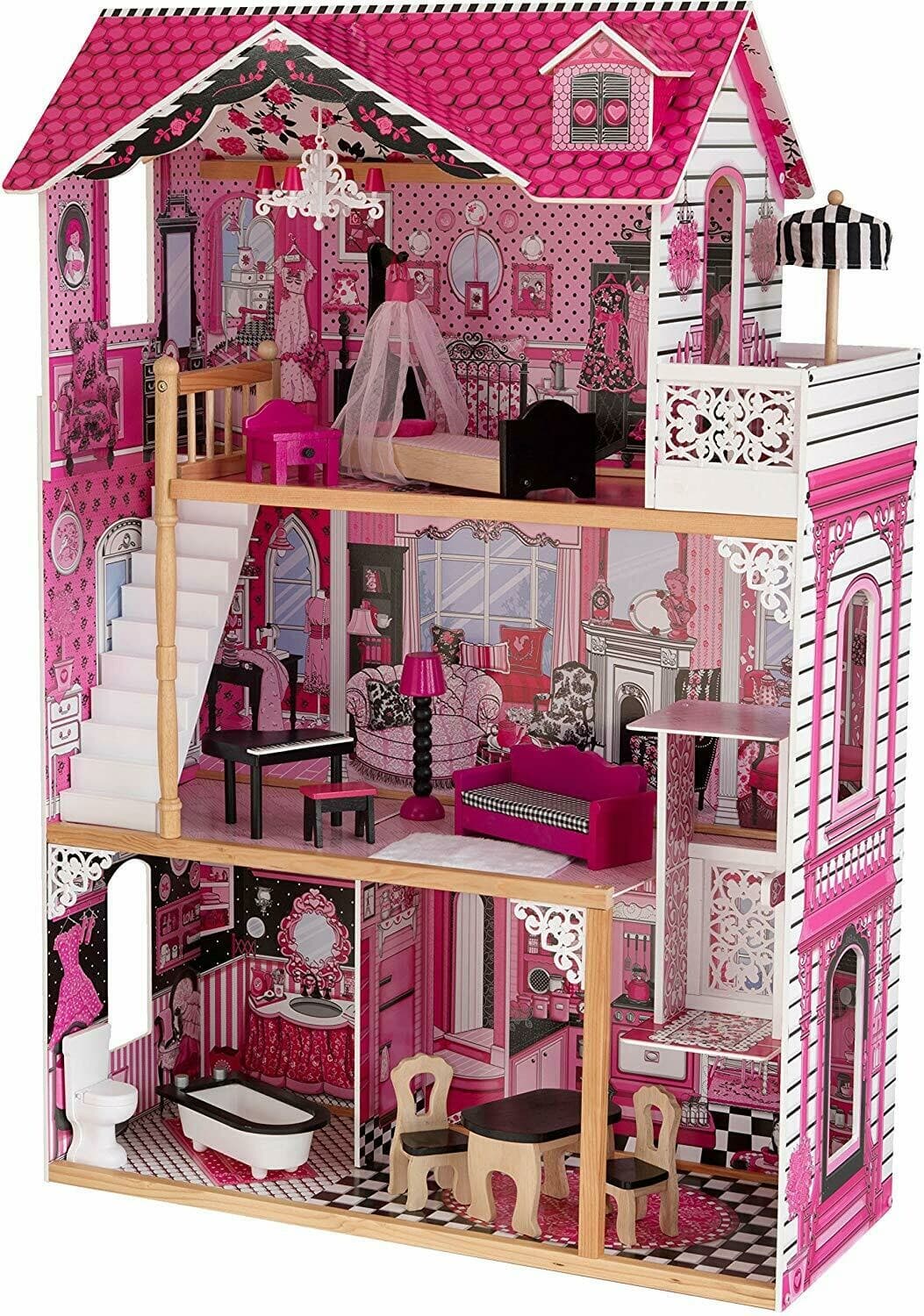 Kidkraft - 65093 - Maison de Poupées en Bois Amelia