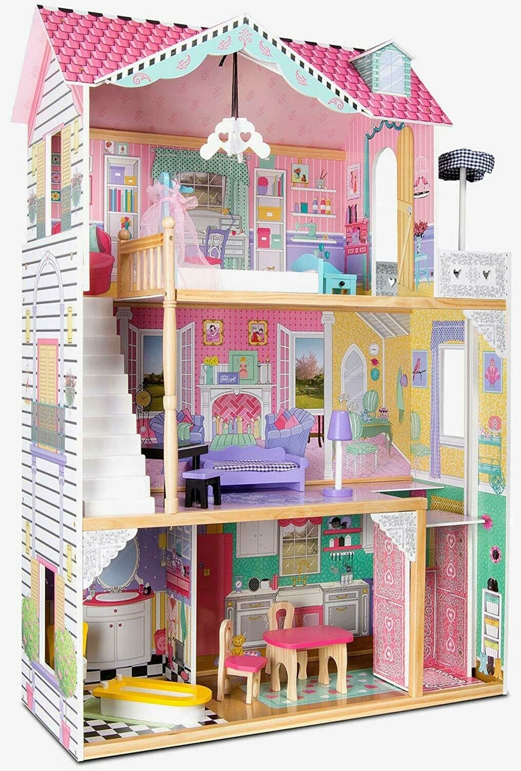 KidKraft 65934 Maison de poupées en bois Annabelle