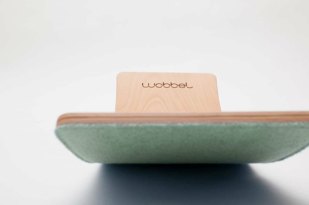 WOBBEL - Starter - Jeu d'équilibre en bois avec feutrine - Forêt