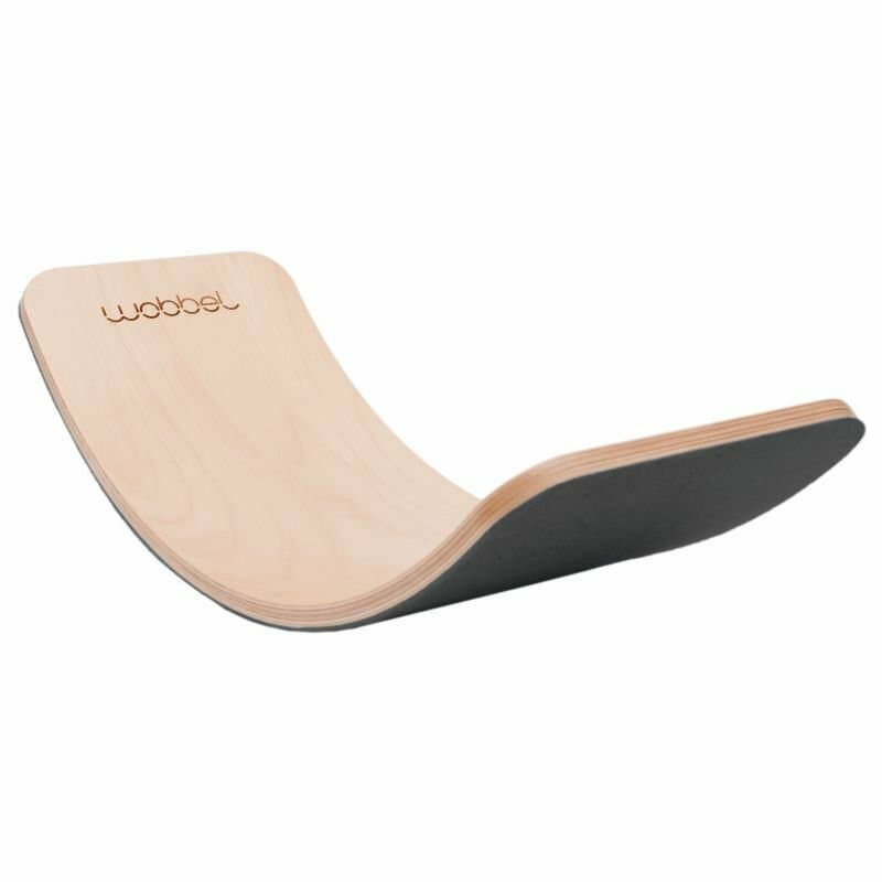 WOBBEL - Starter - Jeu d'équilibre en bois avec feutrine - Souris
