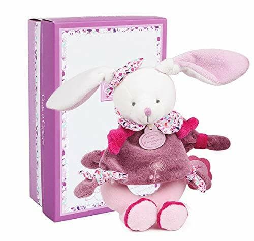 Doudou et Compagnie Cerise Hochet Rose