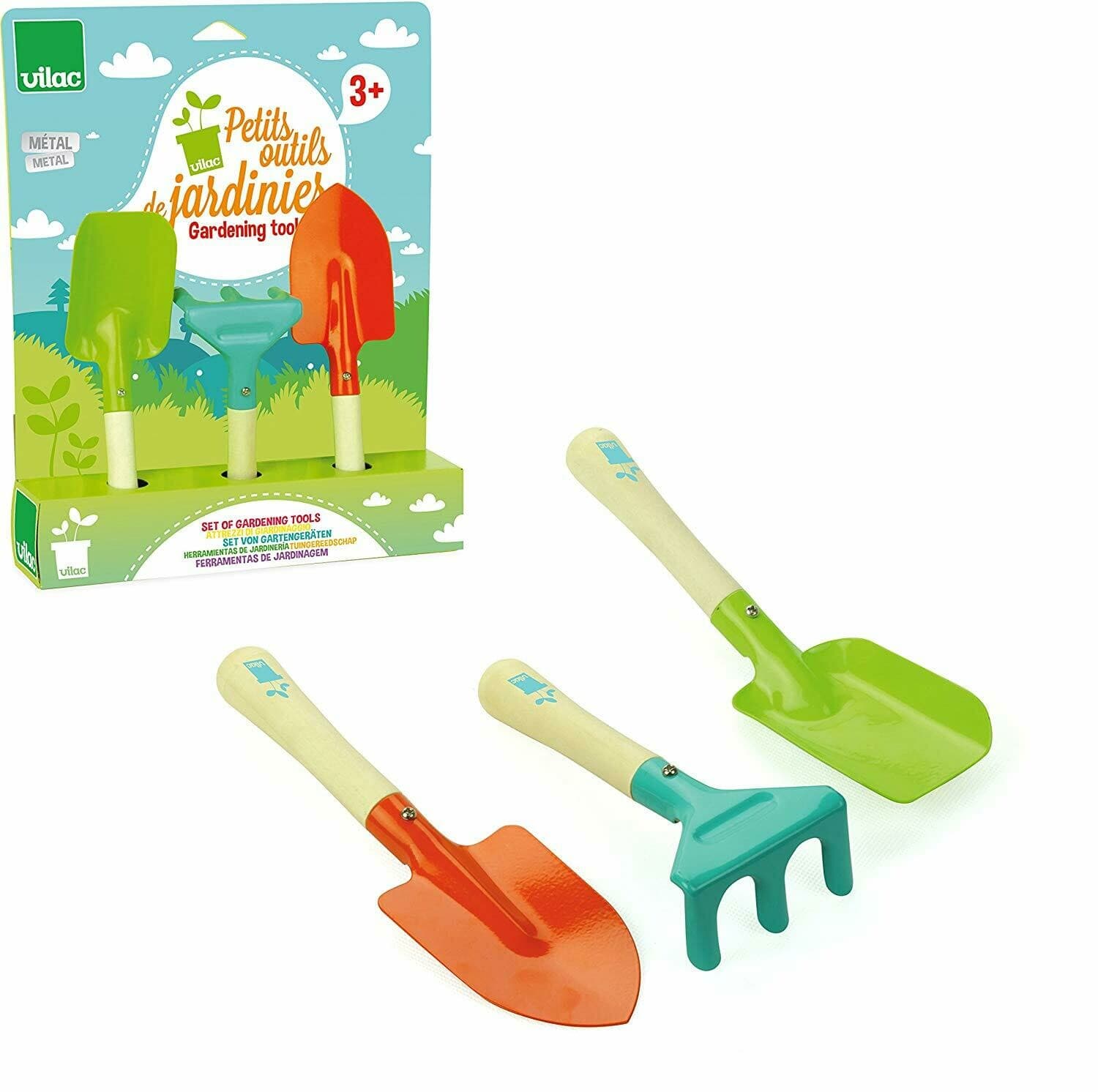 Vilac - 3803 - Petits Outils De Jardinier