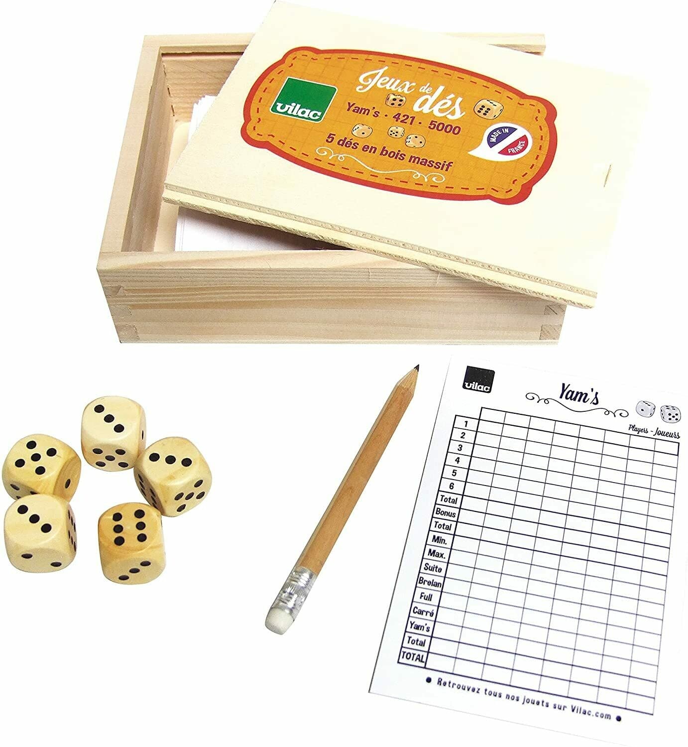 Vilac - 6036 - Jeu De Yam's