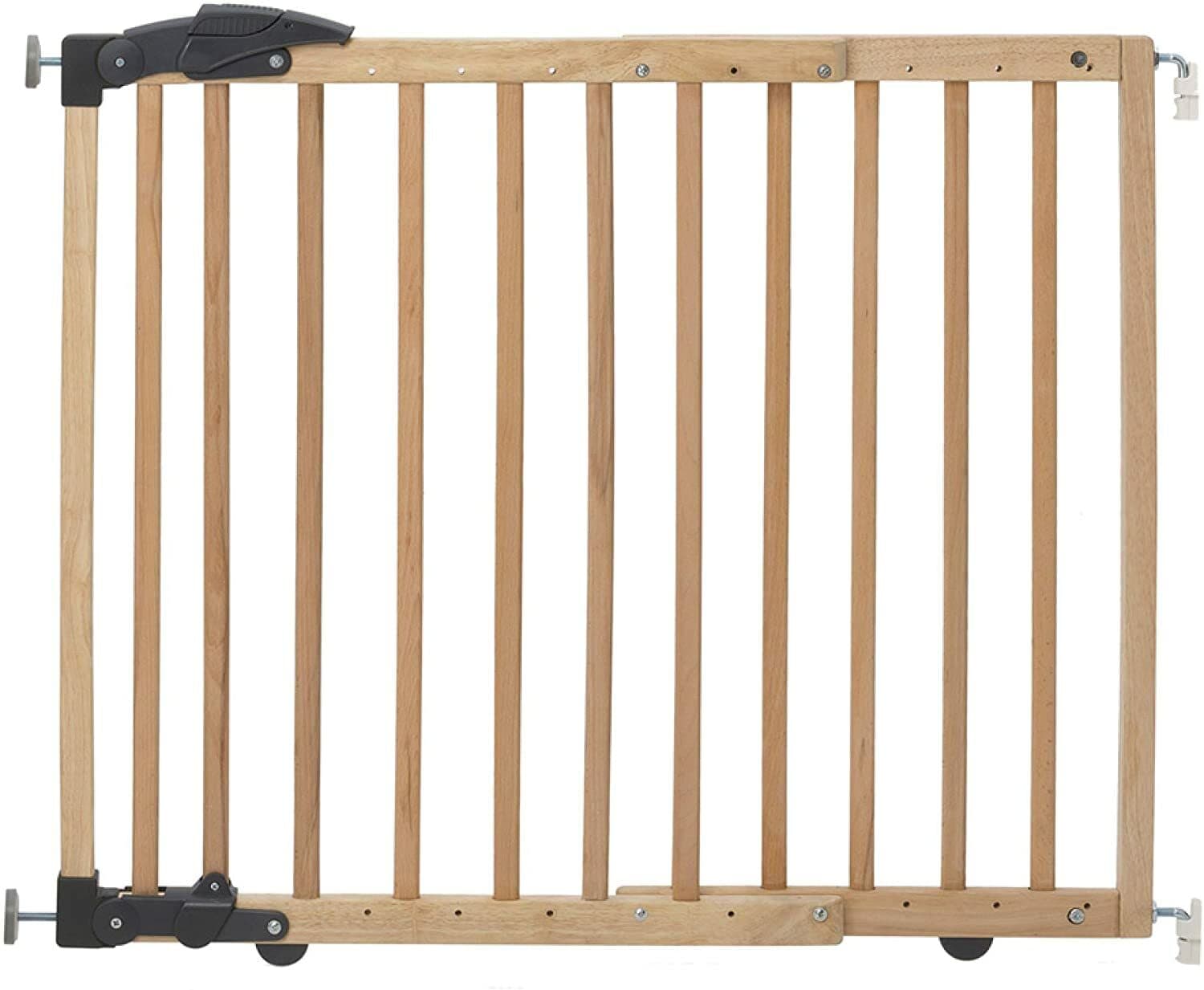 Geuther - 2714 NA Grille de protection pour porte - Fixation par serrage ou pivot - Naturel - 68-102 cm
