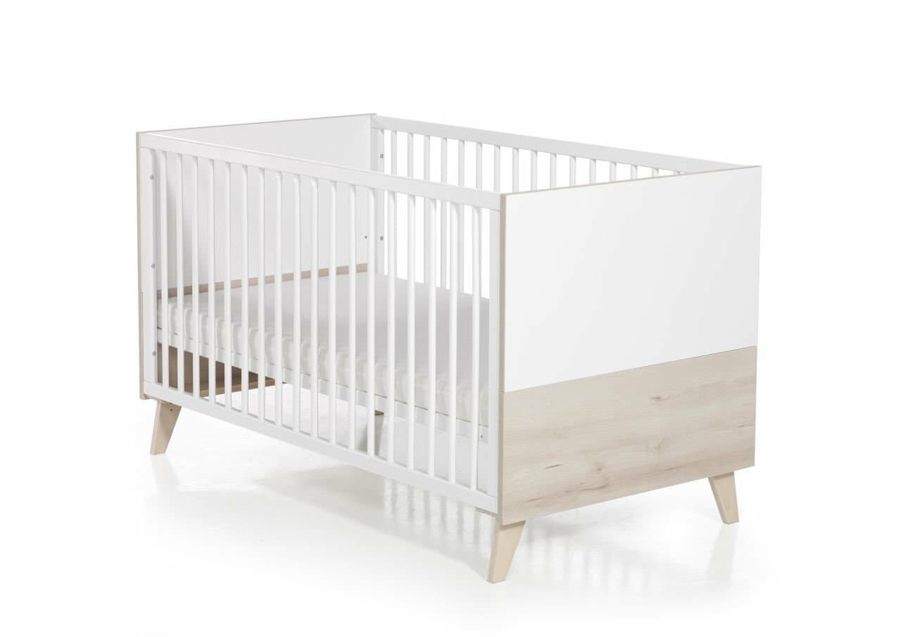 Geuther Lit enfant 70x40 cm Mette hêtre blanc