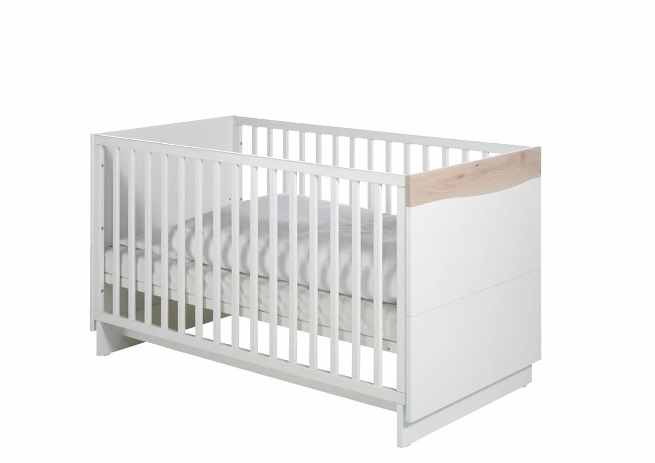 Geuther Lit enfant 70x140 cm Wave hêtre naturel