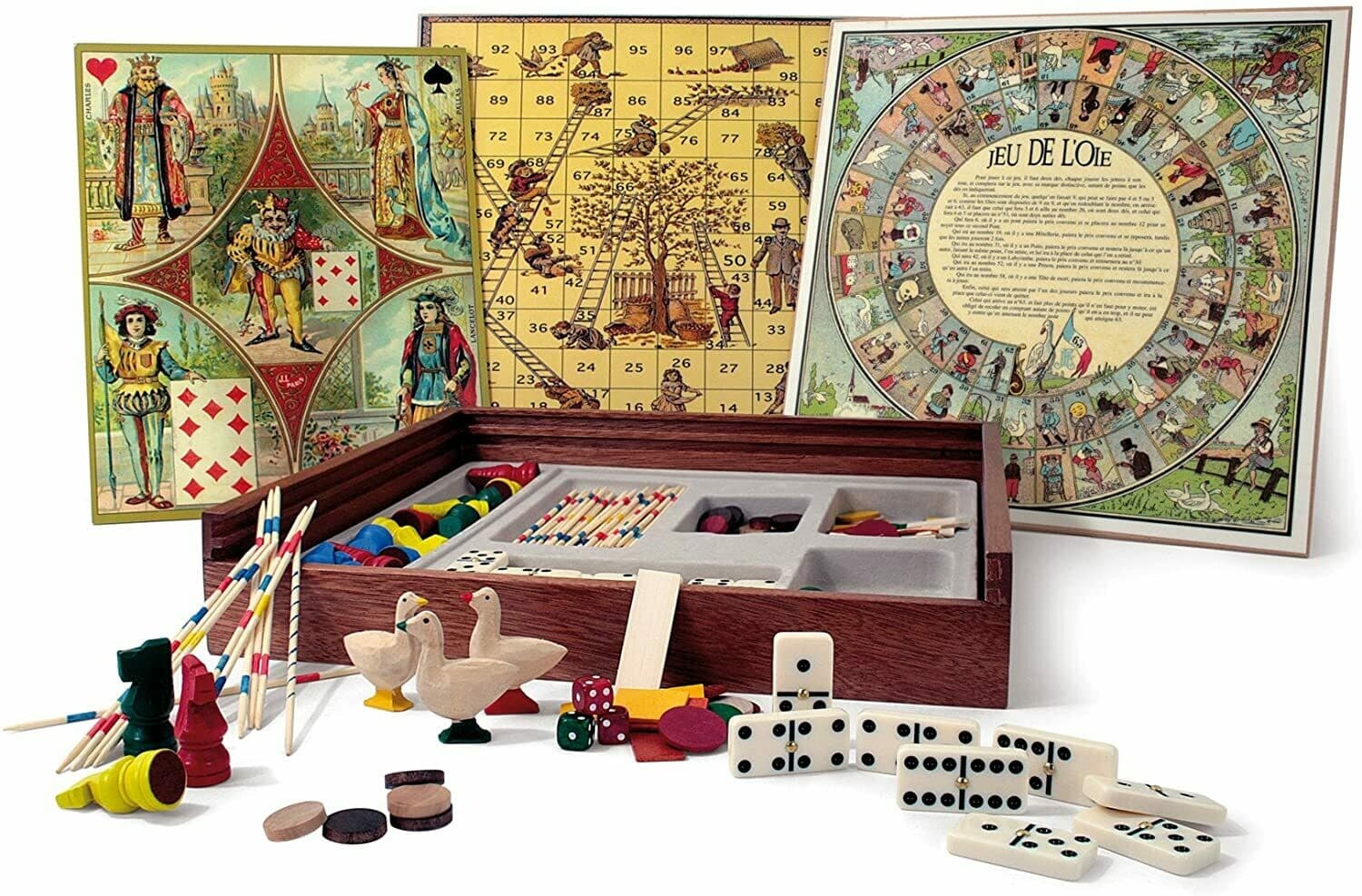Jeujura - 21319 - Mon coffret de jeux de tradition