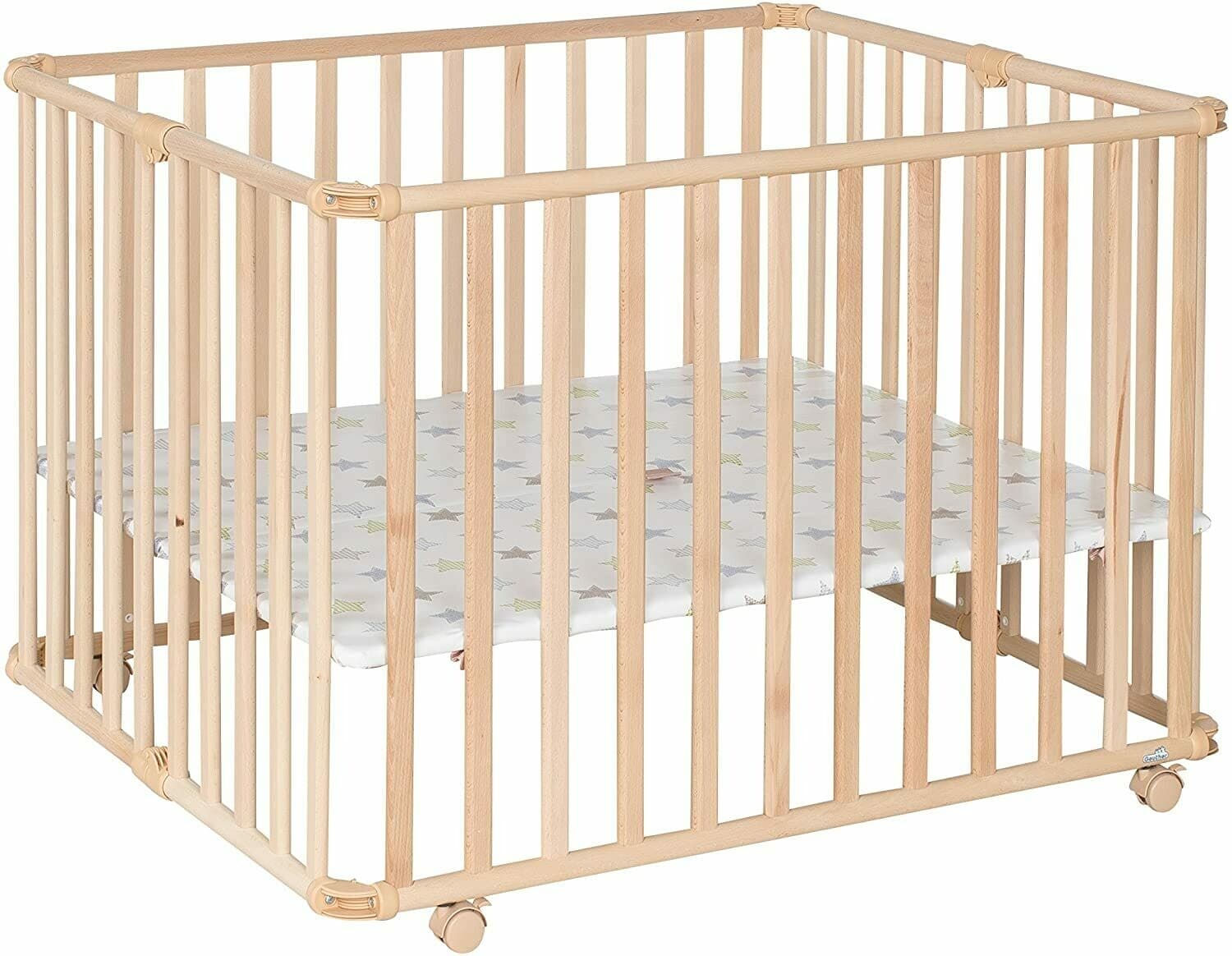 Geuther Ameli, parc pour enfant Naturel, Etoiles, 85 x 101 cm