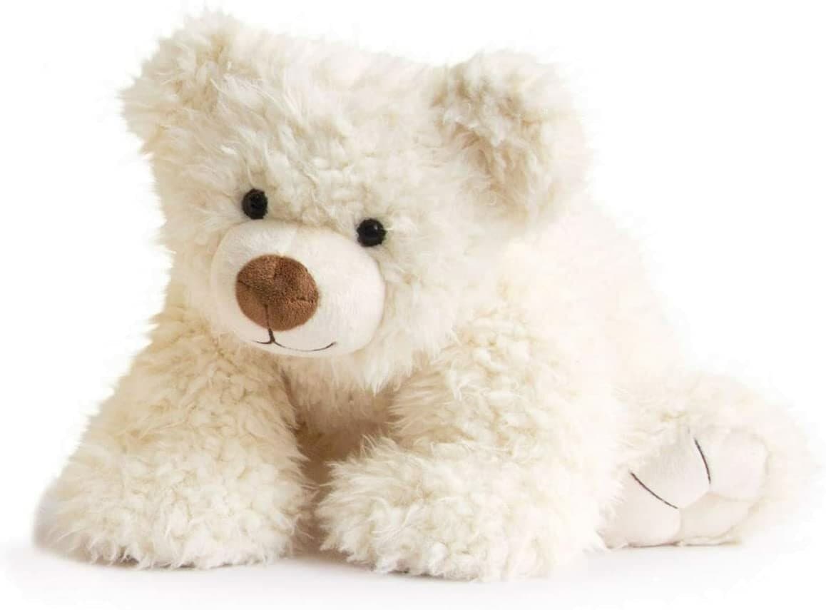 Histoire d'Ours MM Pat'Ours Blanc 50 cm