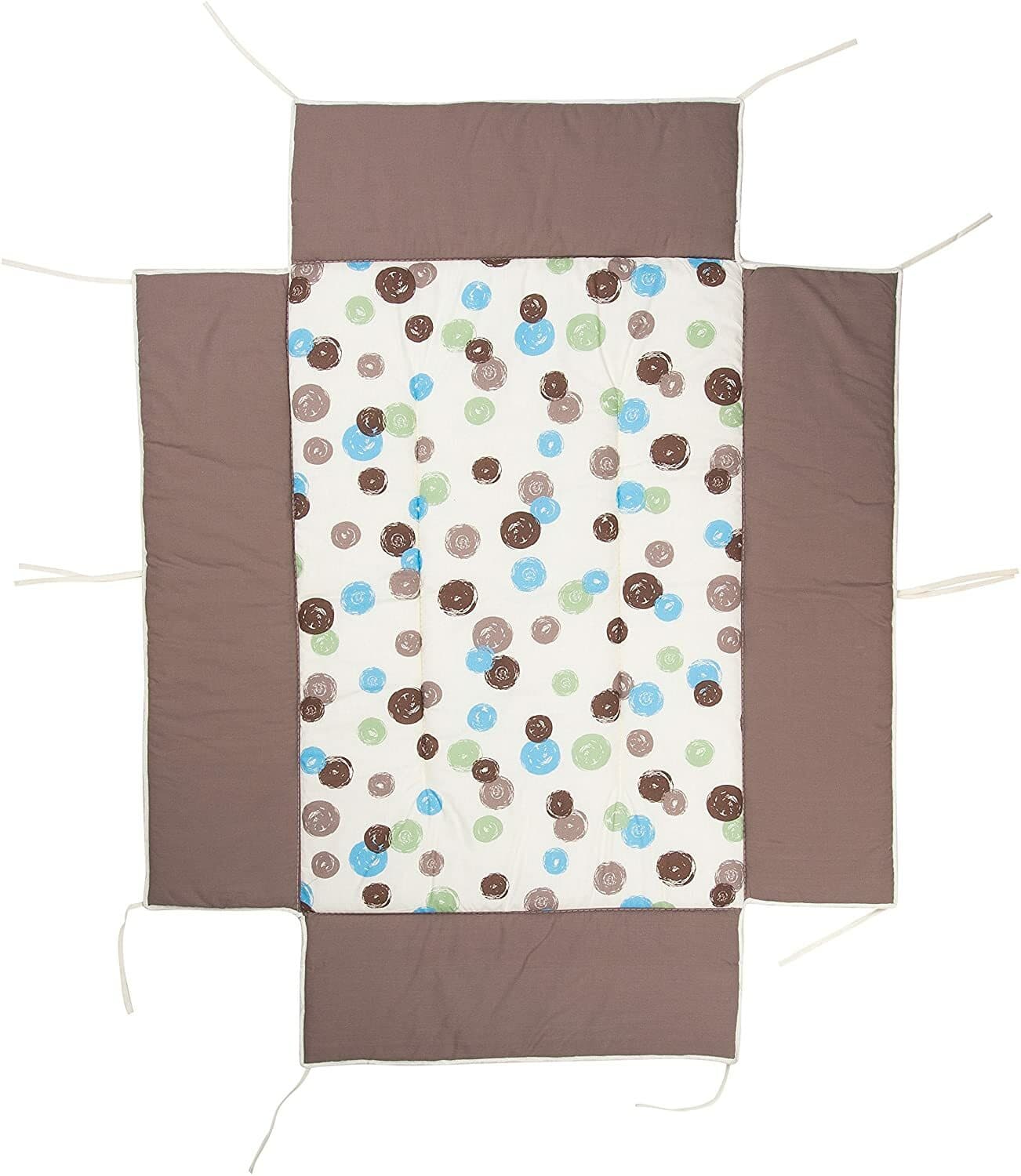 Geuther - Tour de parc avec tapis Pois PM, pour parc 2231+, 2232+, 2261