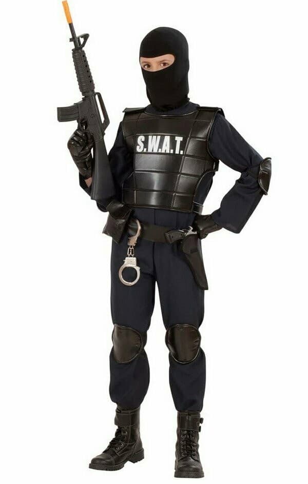 Déguisement officier du SWAT enfant- 4-5 ans