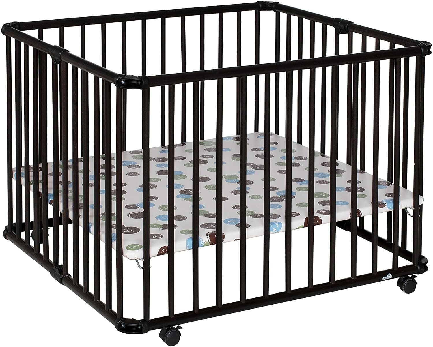 Geuther 2263+KO007 Lucilee Parc pour enfant Colonial, Boller, 90,2 x 97,4 cm