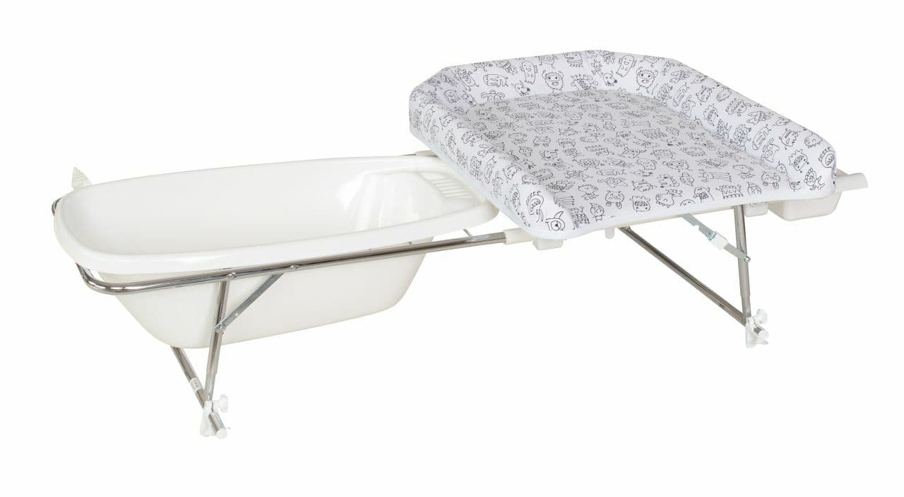 Geuther Combiné baignoire-plan à langer Varix SL, monstres